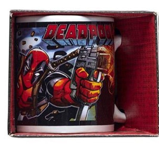 Deadpool - Action Shot Mug Merch Church Merthyr