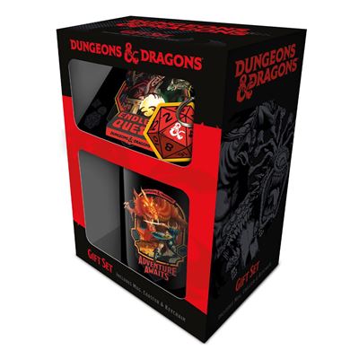Dungeons and Dragons Gift Set Merch Church Merthyr