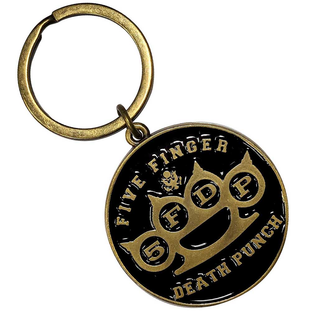 Five Finger Death Punch Circular Keyring