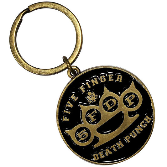 Five Finger Death Punch Circular Keyring