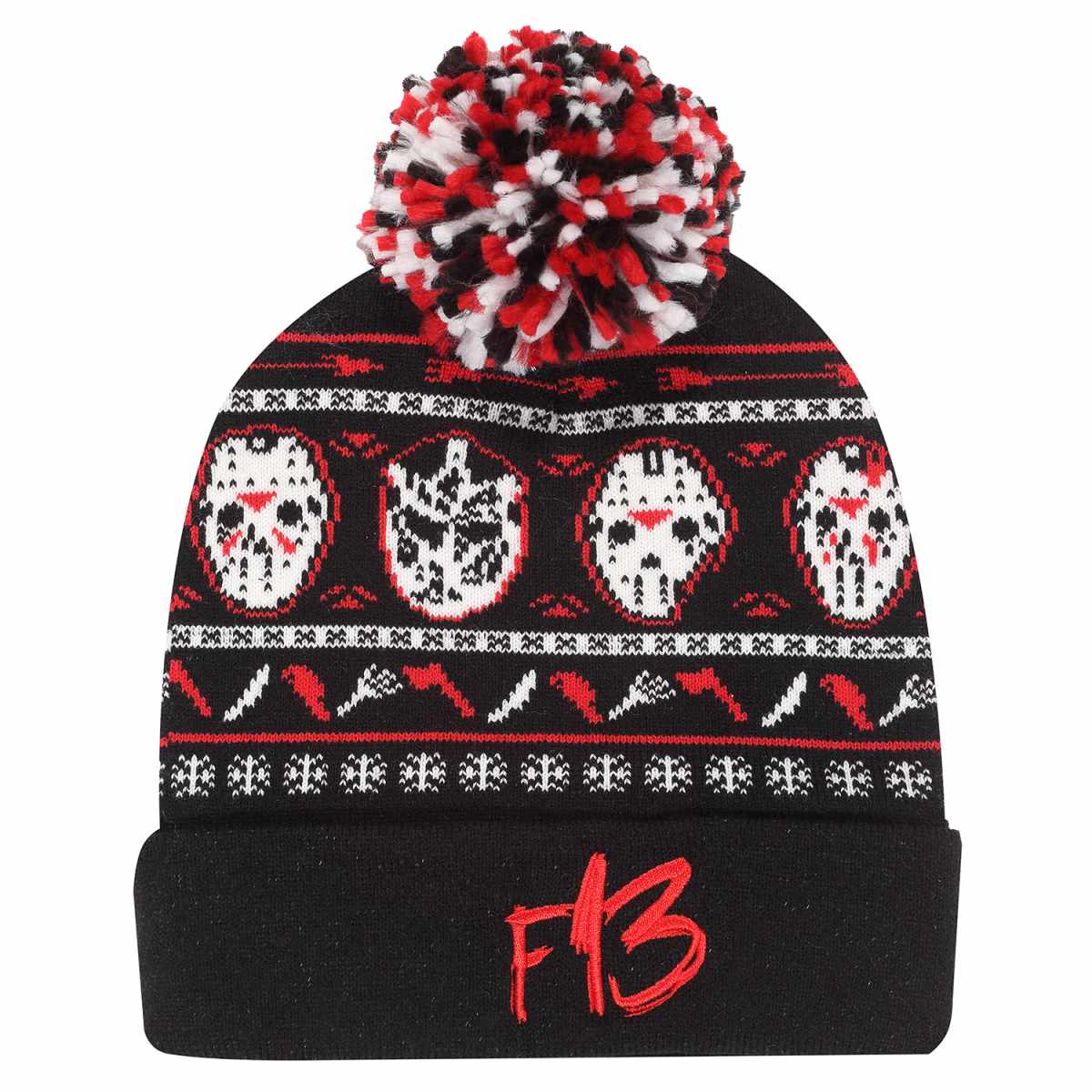 Friday The 13th Pom Beanie