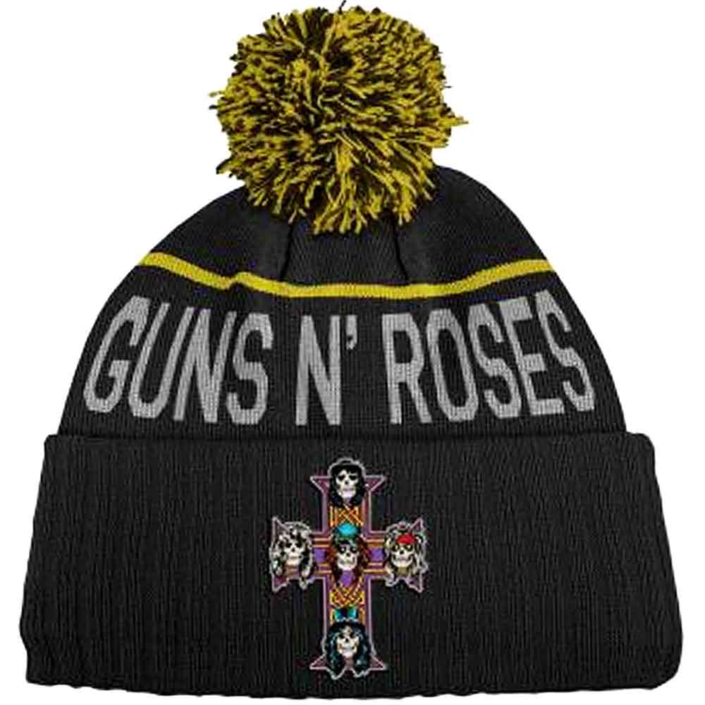 Guns and Roses Bobble Hat