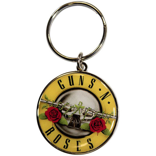 Guns N Roses Classic Logo Metal Keyring