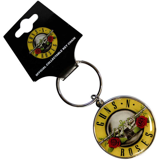 Guns N Roses Classic Logo Metal Keyring