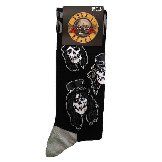 Guns N Roses - Skulls Band Socks