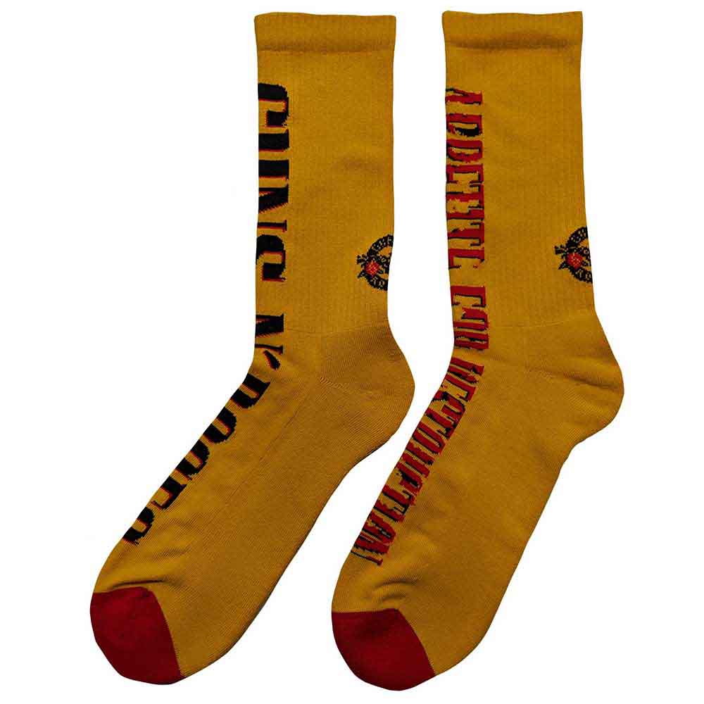 Guns N Roses - Yellow Appetite Socks