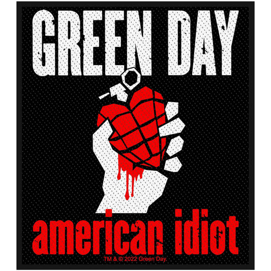 Green Day American Idiot Patch Merch Church Merthyr