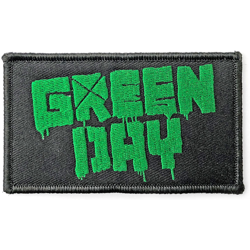 Green Day Logo Patch Merch Church Merthyr