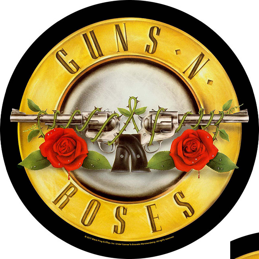 Guns N Roses Back Patch - Bullet Logo Merch Church Merthyr