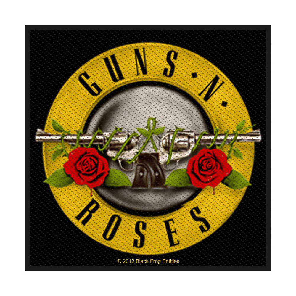 Guns N Roses - Bullet Logo Patch Merch Church Merthyr