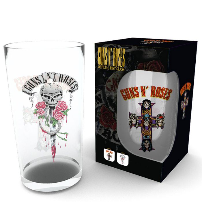 Guns N Roses Glass Merch Church Merthyr