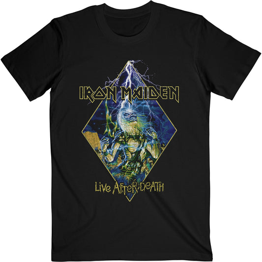 Iron Maiden - Live After Death Tee Merch Church Merthyr