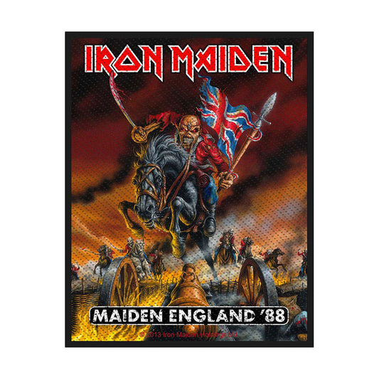 Iron Maiden - Maiden England Patch Merch Church Merthyr