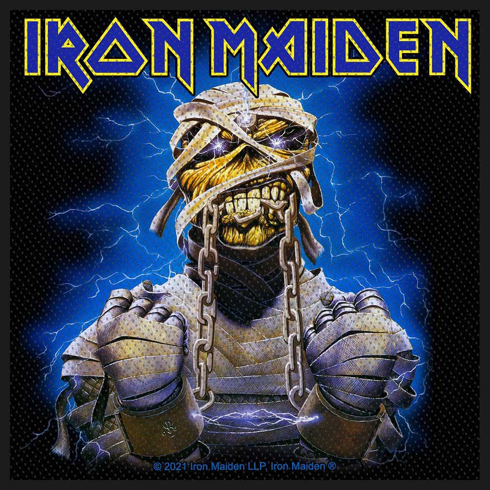 Iron Maiden - Powerslave Eddie Patch Merch Church Merthyr