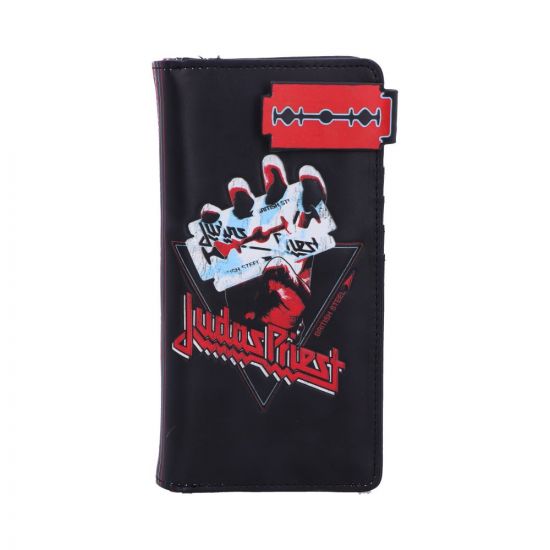 Judas Priest British Steel Embossed Purse 18.5cm Merch Church Merthyr