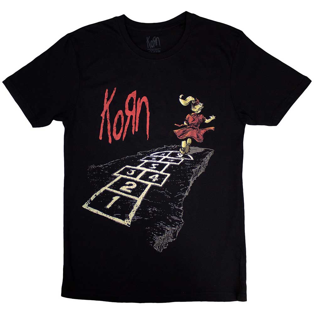 Korn Unisex: Follow The Leader Hopscotch Tee