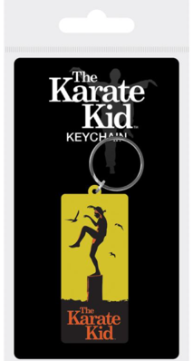 Karate Kid Rubber Keyring Merch Church Merthyr