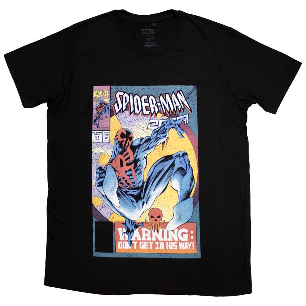 Marvel Comics: Spider-Man Warning Comic Cover Tee