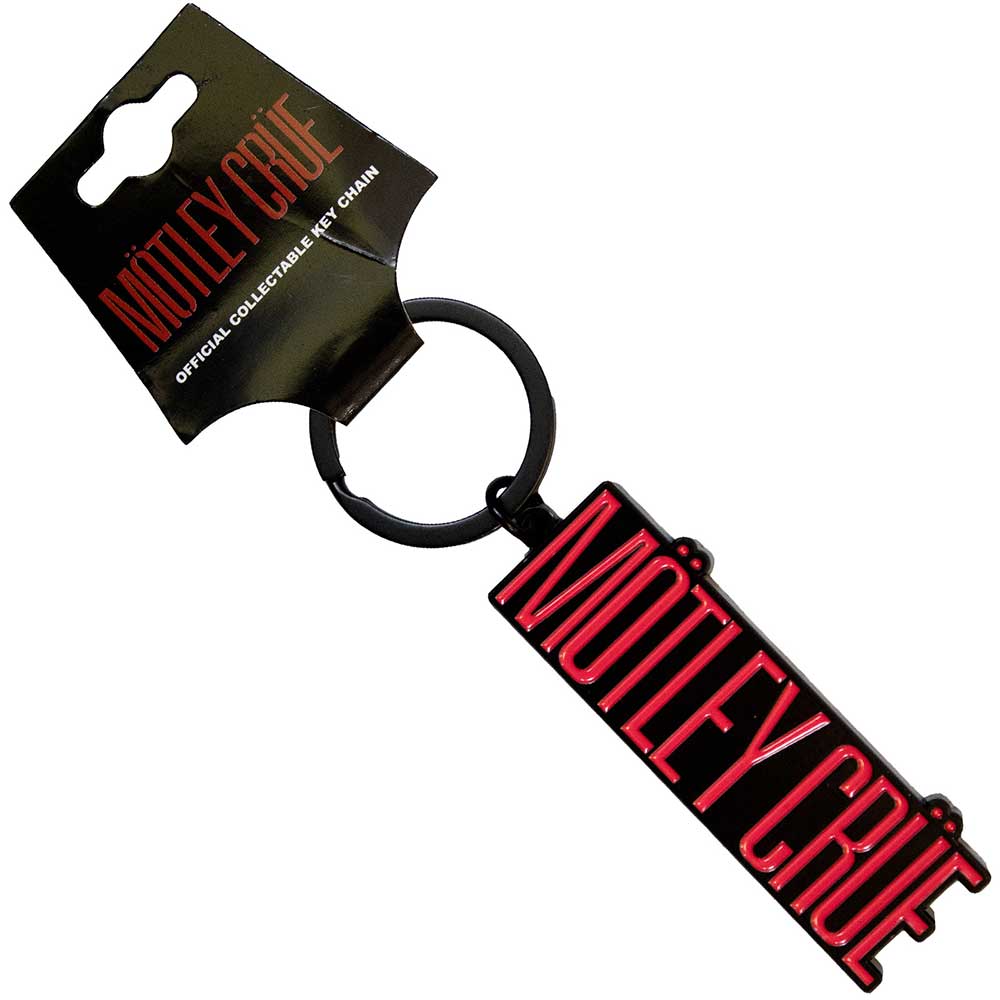 Motley Crue Metal Keyring