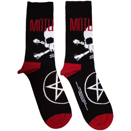 Motley Crue - Skull and Crossbones Socks