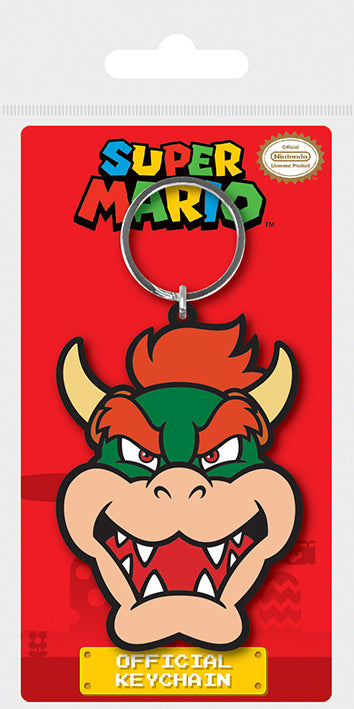 Mario Rubber Keyrings Merch Church Merthyr