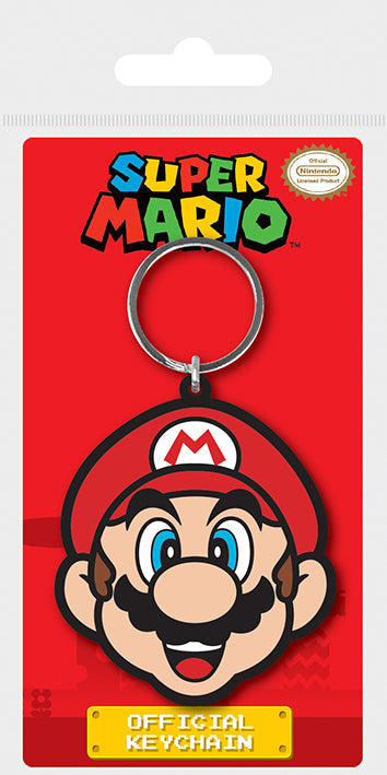 Mario Rubber Keyrings Merch Church Merthyr