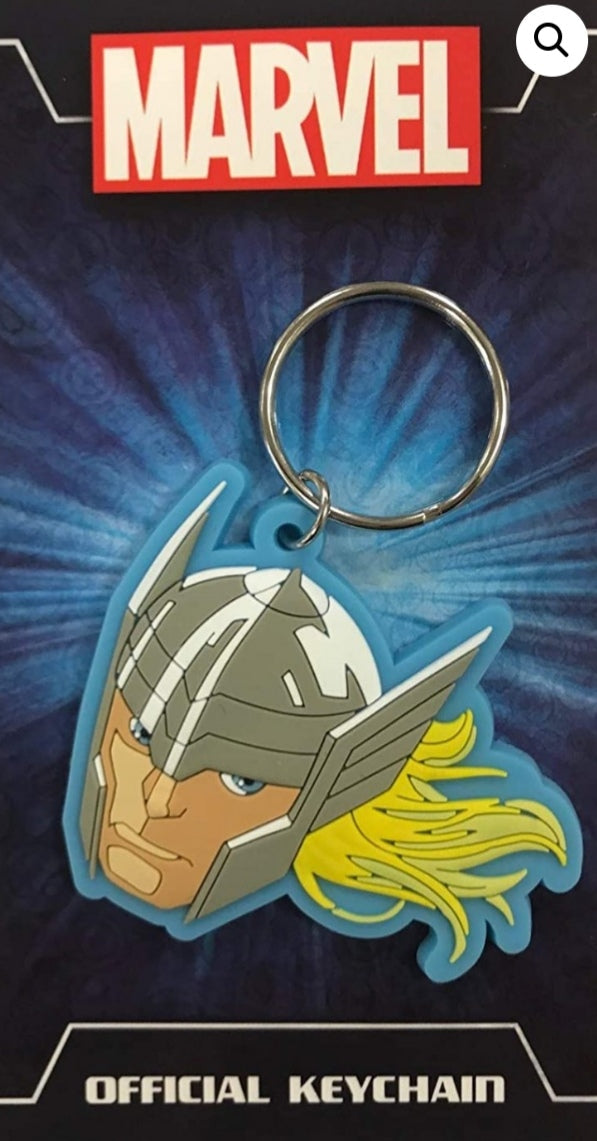 Marvel Rubber Keyrings Merch Church Merthyr