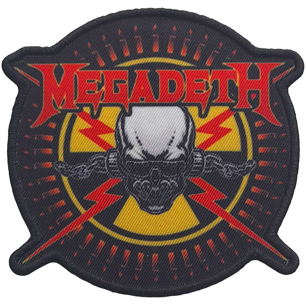 Megadeth - Bullets Patch Merch Church Merthyr