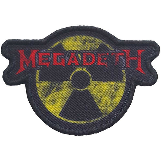 Megadeth Patch - Hazard Logo Merch Church Merthyr