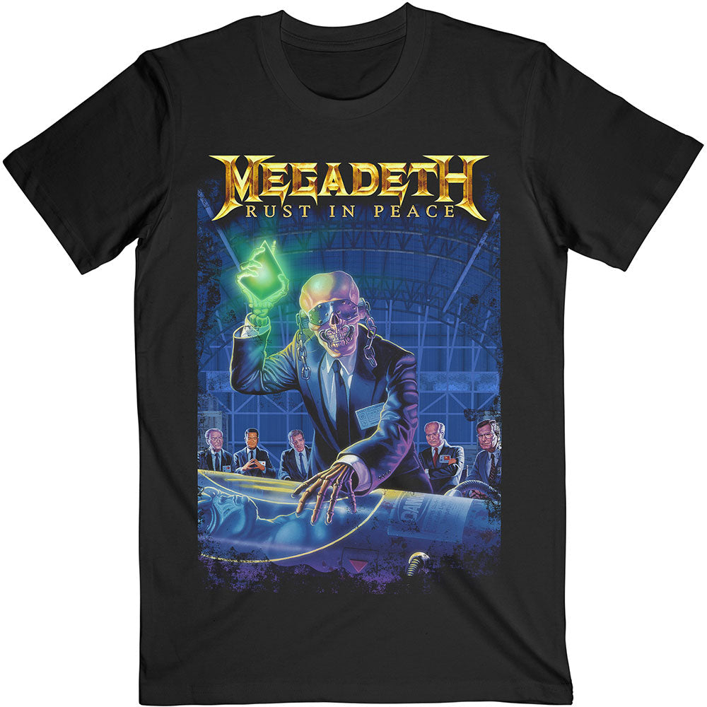 Megadeth - Rust In Peace Tee Merch Church Merthyr