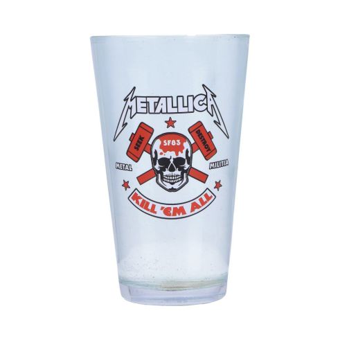 Metallica - Kill 'Em All Glass Merch Church Merthyr