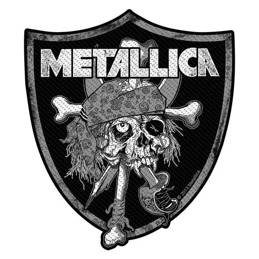 Metallica Raiders Skull Patch Merch Church Merthyr