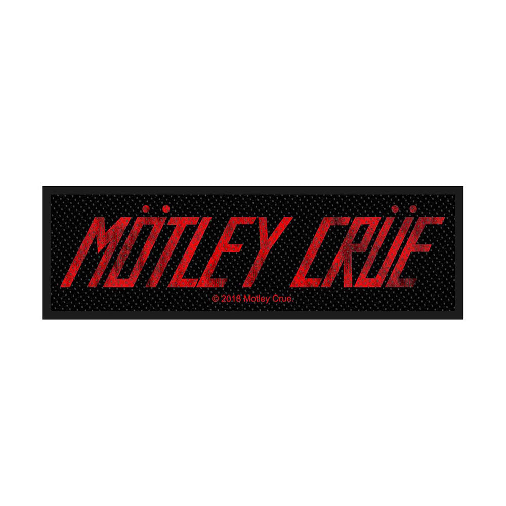 Motley Crue - Logo Patch Merch Church Merthyr