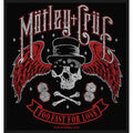Motley Crue - Too Fast For Love Patch Merch Church Merthyr