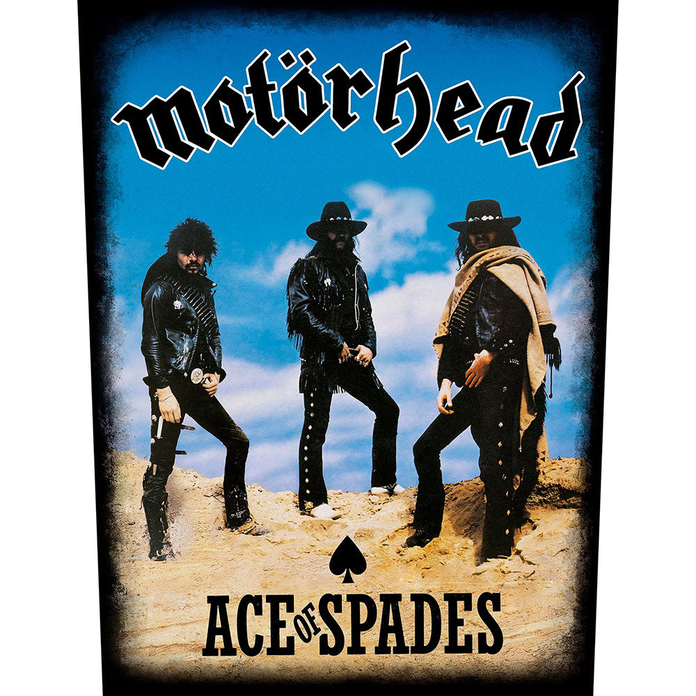 Motorhead Back Patch - Ace Of Spades Merch Church Merthyr