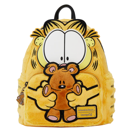 Nickelodeon - Garfield & Pooky fluffy Mini Backpack By Loungefly