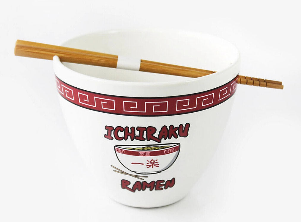 Naruto Shippuden Ramen Bowl with Chopsticks