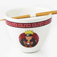 Naruto Shippuden Ramen Bowl with Chopsticks