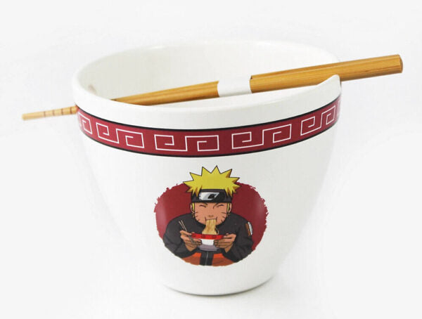 Naruto Shippuden Ramen Bowl with Chopsticks