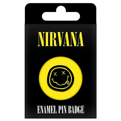 Nirvana Enamel Pin Merch Church Merthyr