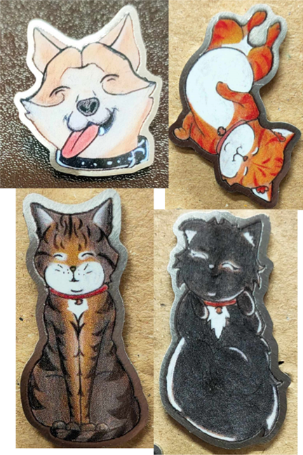 OMGKawaii Eco-Pins Merch Church Merthyr