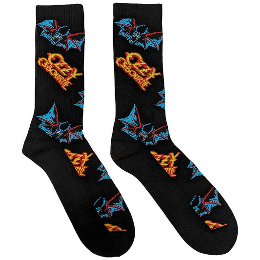 Ozzy Osbourne - Logos and Bats Socks