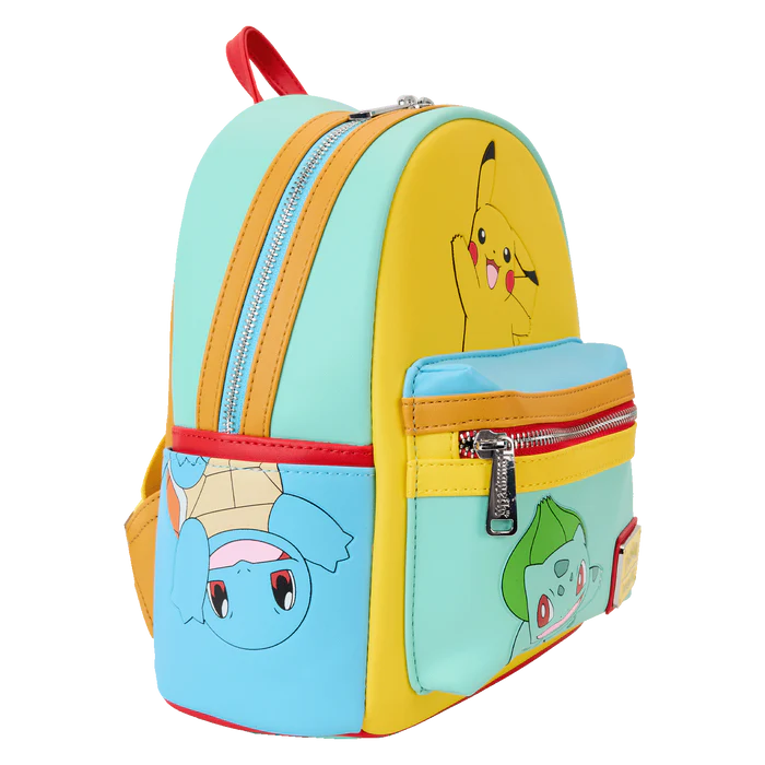 Pokemon Colour Block Mini Backpack By Loungefly