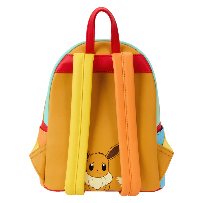 Pokemon Colour Block Mini Backpack By Loungefly