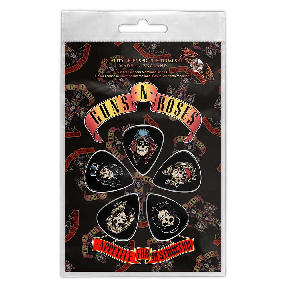 Guns N Roses Appetite for Destruction Plectrum Pack