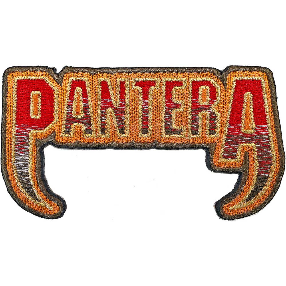 Pantera Patch - Fangs Logo Merch Church Merthyr