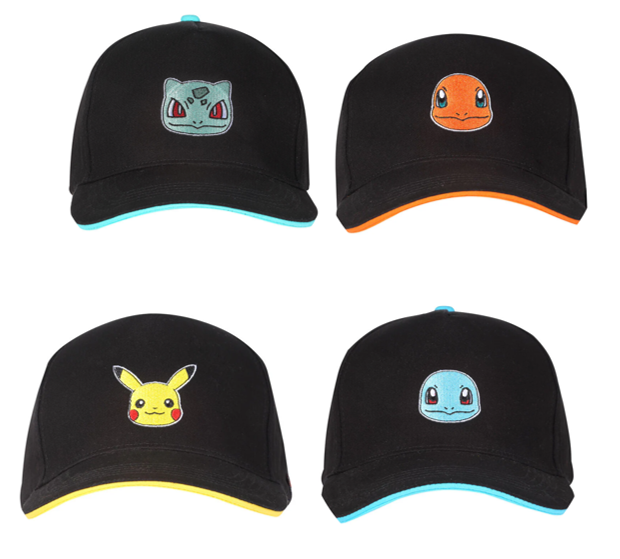 Pokemon Character Hats