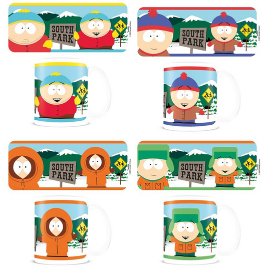 South Park Character Mugs