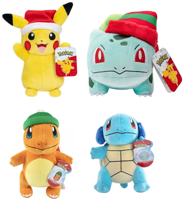 Pokemon Plush - Holiday