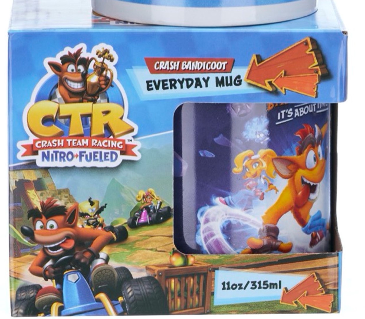 Crash Bandicoot - Nitro Fueled Mugs